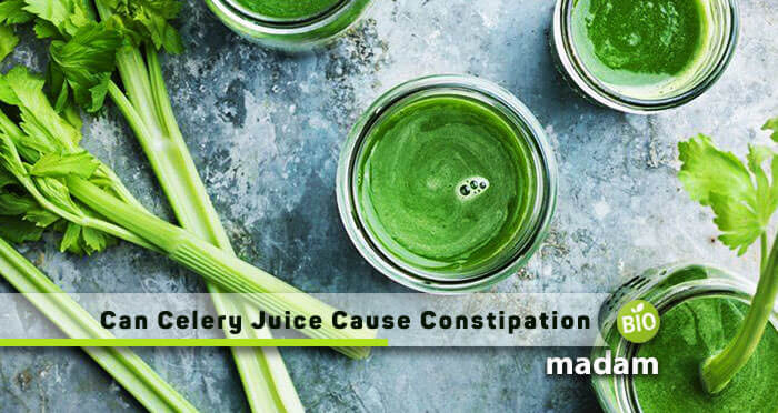 can celery juice cause constipation