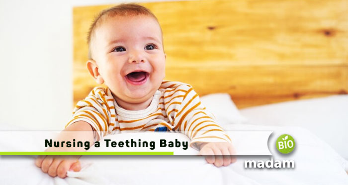 Nursing-a-Teething-Baby