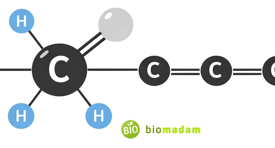 Carbon atom forming four covalent bonds showing tetravalency and catenation in organic compounds